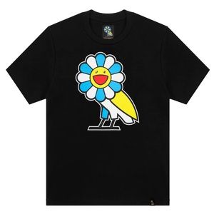 OVO x MURAKAMI Flower Owl T-Shirt Size L